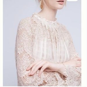 TRYB Rory Lace Boho Bell Sleeves Dress